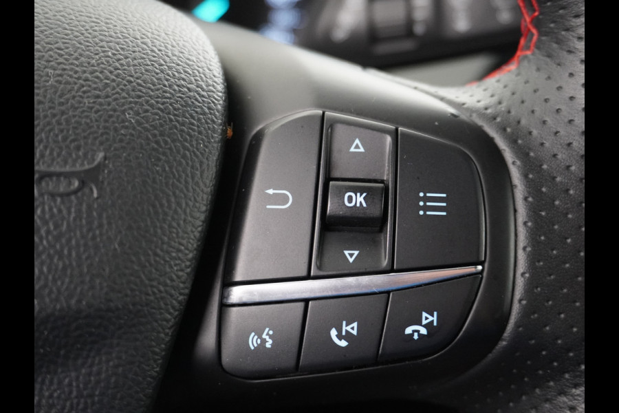 Ford FOCUS Wagon 1.0T 126PK ST Line 18" Navi Apple Carplay Android Auto Ecc Trekhaak Design Pack 2 Stuur+Stoel+Voorruit Verwarming Cruise Control EcoBoost Winter Pack Keyless Led Comfort Pack Lmv  Privacy Glas Licht-Regensensor Wifi Bluetooth Rijstrooksensor 1e Eigenaar 1.383KG
