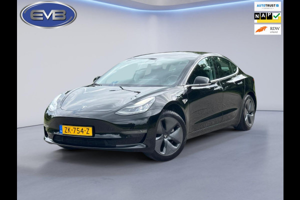 Tesla Model 3 Standard RWD Plus 60 kWh, panoramadak, leder, achteruitrijcamera, Nederlandse auto met nationale auto pas