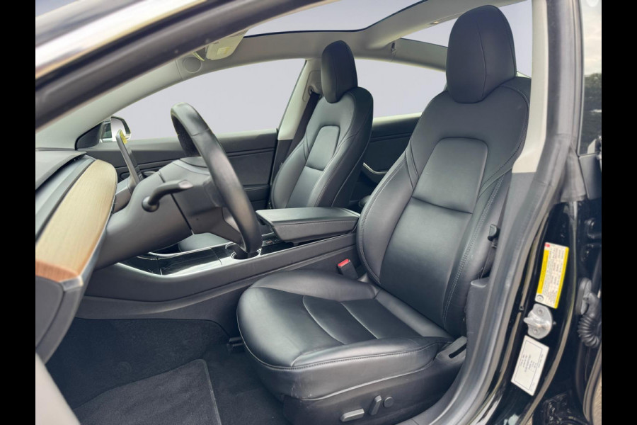 Tesla Model 3 Standard RWD Plus 60 kWh, panoramadak, leder, achteruitrijcamera, Nederlandse auto met nationale auto pas