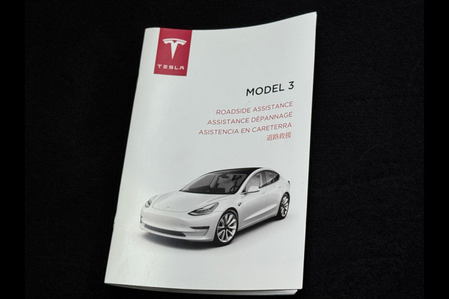 Tesla Model 3 Standard RWD Plus 60 kWh, panoramadak, leder, achteruitrijcamera, Nederlandse auto met nationale auto pas