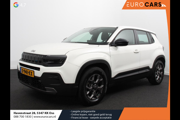 Jeep Avenger Longitude 54 kWh Navigatie Apple Carplay/ Android Auto Parkeersensor achter Cruise Control Stoelverwarming Full LED Virtual Cockpit Climate Control
