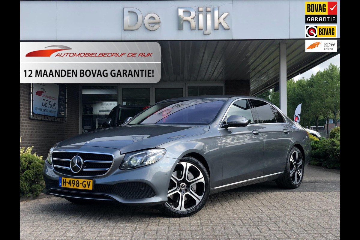 Mercedes-Benz E-Klasse 350 Advantage | Luxe Leder, Navi, Memory, 360Camera, ACC, Trekhaak, Sfeerverl., Stoelverw., Carplay/Android