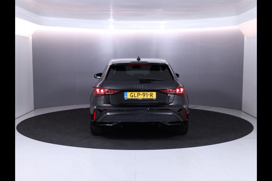 Audi A3 Sportback 30 TFSI S edition 115 PK Automaat | Verlengde garantie |  Navigatie | Park pakket | Zwart optiek | Privacy glas |