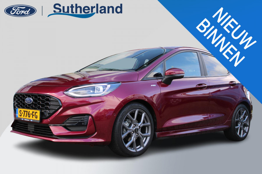 Ford Fiesta 1.0 EcoBoost Hybrid ST-Line X | Automaat | B&O Audio | Adaptive Cruise Control | Camera | Stoel + Stuurverwarming | Dealeronderhouden |