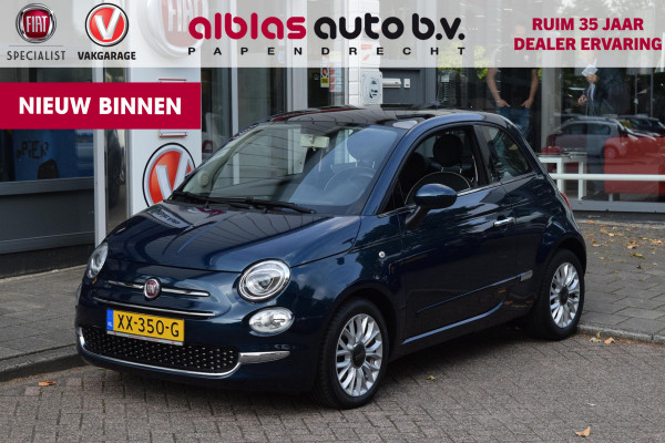 Fiat 500 80pk Lounge|Nav|Carplay|Clima|Cruise|PDC|Pano