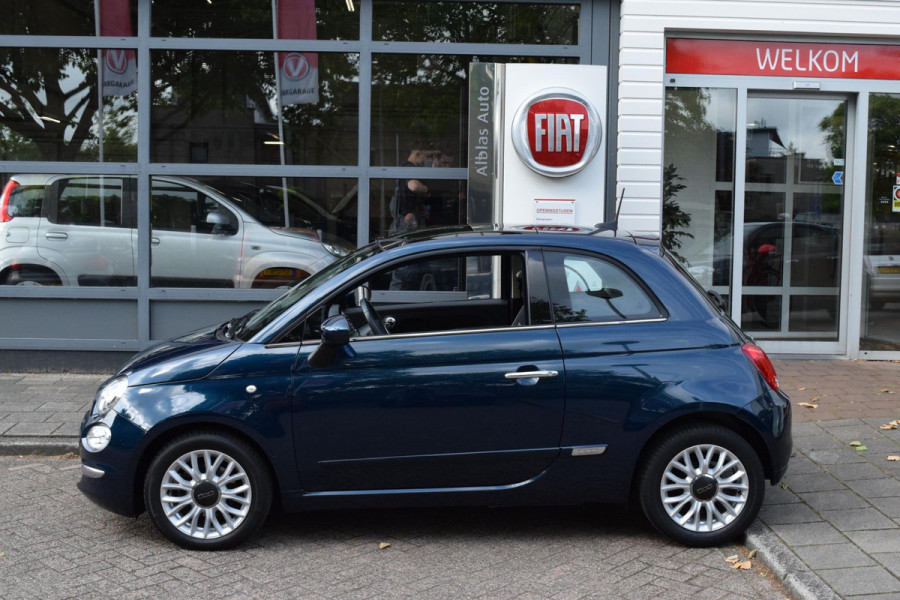 Fiat 500 80pk Lounge|Nav|Carplay|Clima|Cruise|PDC|Pano