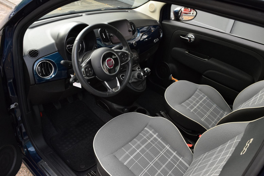 Fiat 500 80pk Lounge|Nav|Carplay|Clima|Cruise|PDC|Pano