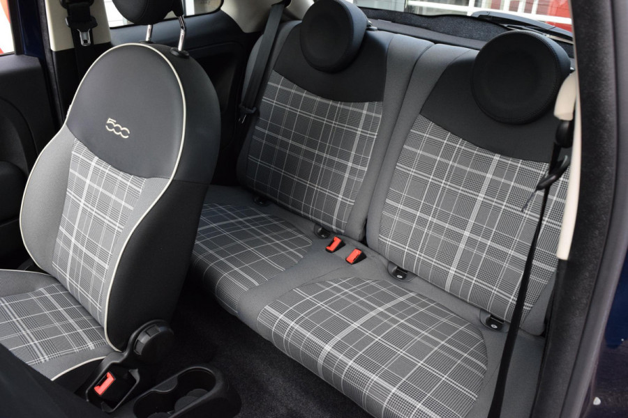 Fiat 500 80pk Lounge|Nav|Carplay|Clima|Cruise|PDC|Pano