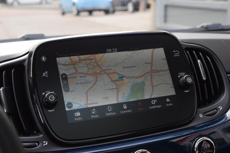 Fiat 500 80pk Lounge|Nav|Carplay|Clima|Cruise|PDC|Pano