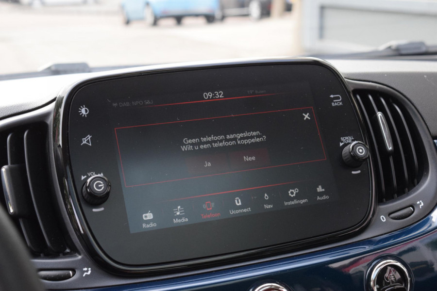 Fiat 500 80pk Lounge|Nav|Carplay|Clima|Cruise|PDC|Pano