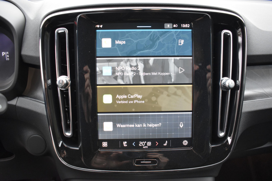 Volvo EX40 Single Motor Extended Range Plus Black Ed. 82 kWh | H&K | Blis | ACC | Stuurverwarming | 20" LMV | 360 camera | Getint glas | Apple carplay
