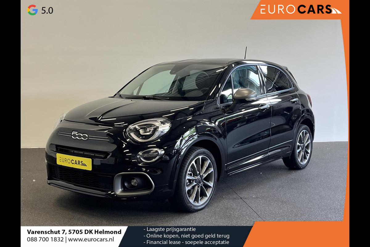 Fiat 500X Cross 1.3 Turbo 150pk Aut. Sport Airco Full LED Navi DAB+ 18"LM Velgen Half Leder ADAS Adaptive Cruise PDC VA + Camera Fiat 500X Cross 1.3 Turbo 150pk Aut. Sport Airco Full LED Navi DAB+ 18"LM Velgen Half Leder ADAS Adaptive Cruise PDC VA + Camera