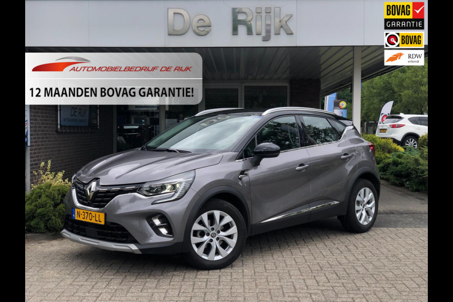 Renault Captur 1.3 TCe 140 Intens | Navi, Camera, Stoelverw., Climate, Cruise, Half leder, Afn. Trekhaak,