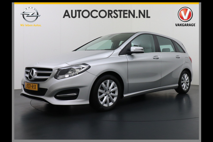 Mercedes-Benz B-Klasse 180CDI Leer Navi Camera Ecc Sport-Comfort-Stoelen+Verwarmd Cruise Control Ambition Collission prev asst Bluetooth Keyless Licht en Zicht pakket Alarmoproepsysteem knie-airbag BlueEFFICIENCY Euro 6