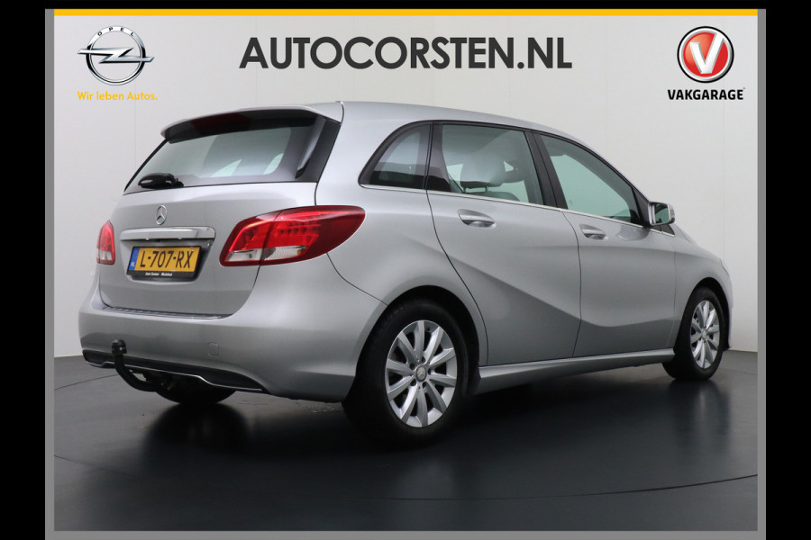 Mercedes-Benz B-Klasse 180CDI Leer Navi Camera Ecc Sport-Comfort-Stoelen+Verwarmd Cruise Control Ambition Collission prev asst Bluetooth Keyless Licht en Zicht pakket Alarmoproepsysteem knie-airbag BlueEFFICIENCY Euro 6