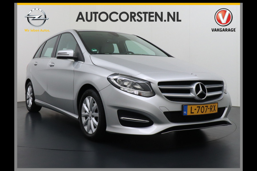 Mercedes-Benz B-Klasse 180CDI Leer Navi Camera Ecc Sport-Comfort-Stoelen+Verwarmd Cruise Control Ambition Collission prev asst Bluetooth Keyless Licht en Zicht pakket Alarmoproepsysteem knie-airbag BlueEFFICIENCY Euro 6