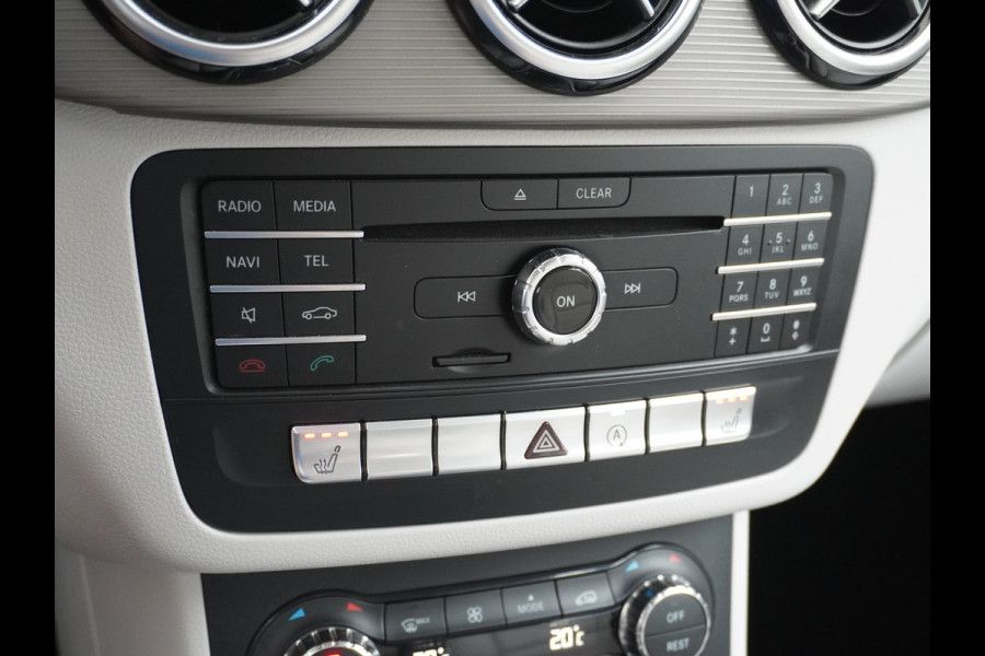 Mercedes-Benz B-Klasse 180CDI Leer Navi Camera Ecc Sport-Comfort-Stoelen+Verwarmd Cruise Control Ambition Collission prev asst Bluetooth Keyless Licht en Zicht pakket Alarmoproepsysteem knie-airbag BlueEFFICIENCY Euro 6