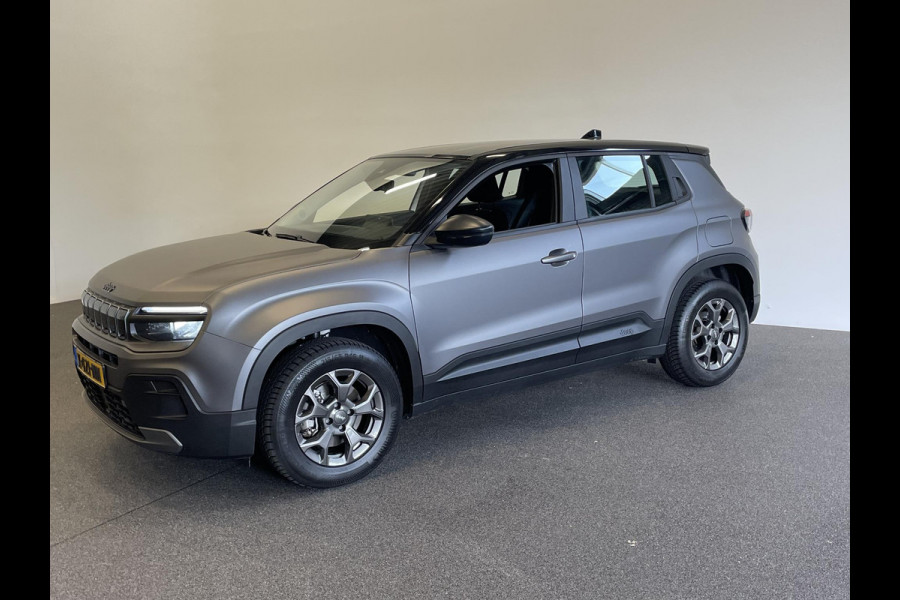 Jeep Avenger Longitude 54 kWh Business Epowertrain Navigatie Apple Carplay/ Android Auto Parkeersensor achter Cruise Control Stoelverwarming Full LED Virtual Cockpit Climate Control