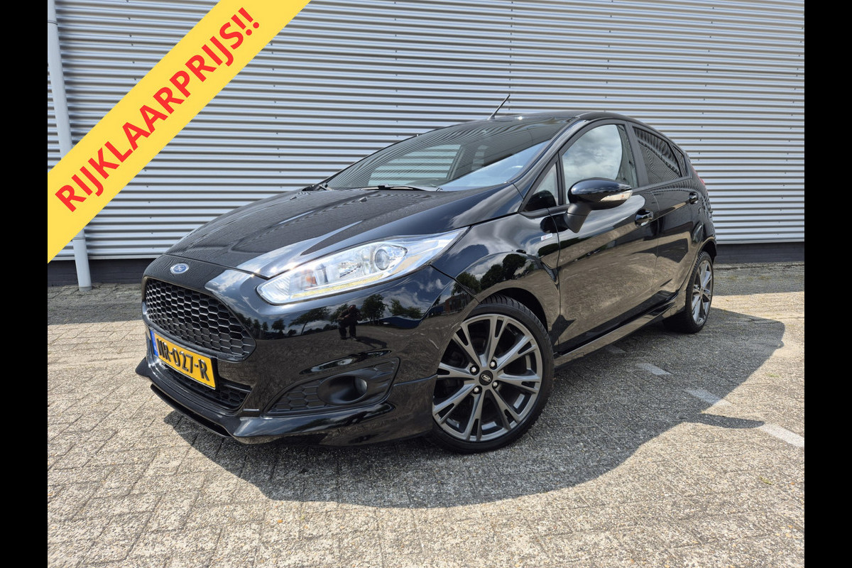 Ford Fiesta 1.0 EcoBoost ST Line, airco,cruise,navigatie,parkeersensoren achter, Ford Fiesta 1.0 EcoBoost ST Line, airco,cruise,navigatie,parkeersensoren achter,