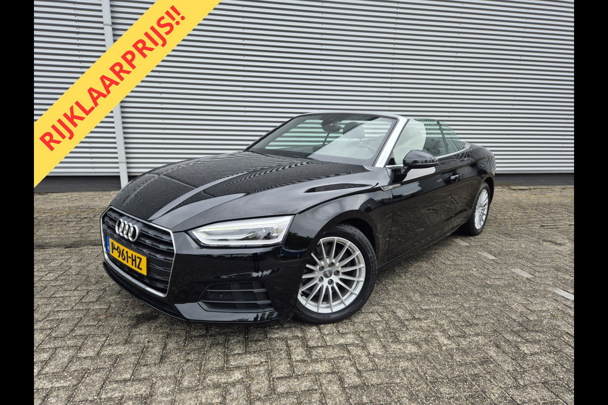 Audi A5 Cabriolet 2.0 TFSI MHEV Pro Line Automaat, airco,navigatie,stoelverwarming,lederen bekleding,parkeersensoren, Audi A5 Cabriolet 2.0 TFSI MHEV Pro Line Automaat, airco,navigatie,stoelverwarming,lederen bekleding,parkeersensoren,