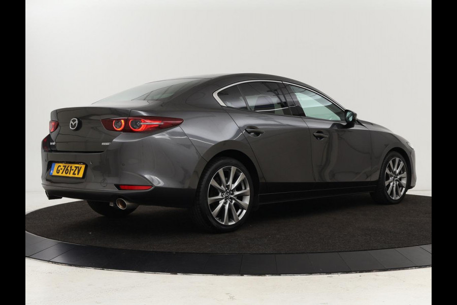 Mazda 3 2.0 e-SkyActiv-X Luxury | Leder | Stoel & stuurverwarming | BOSE Sound | Adaptive cruise | Camera | Carplay | Keyless | Head-Up | Memory