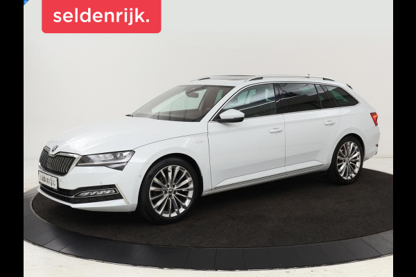 Škoda Superb 1.4 TSI iV Laurin & Klement | Panoramadak | Leder | Stoelventilatie | Adaptive cruise | Canton Sound | Memory | 360 camera | Trekhaak | Standkachel | Keyless | Virtual Cockpit | PHEV