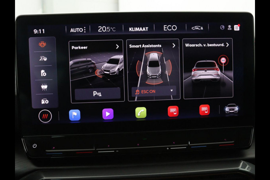 CUPRA Leon 1.4 e-Hybrid VZ | 245pk | Stuurverwarming | Navigatie | Sfeerverlichting | Full LED | Keyless | Sportstoelen | Magnetic Tech Matt | PHEV