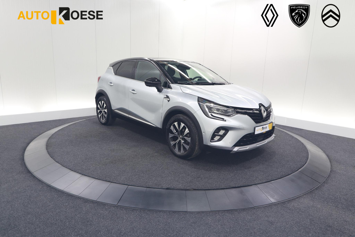 Renault Captur Mild Hybrid 140 EDC Techno | Trekhaak | 360 Camera | 9.3 Inch Grootscherm | Apple Carplay | Parkeersensoren Renault Captur Mild Hybrid 140 EDC Techno | Trekhaak | 360 Camera | 9.3 Inch Grootscherm | Apple Carplay | Parkeersensoren