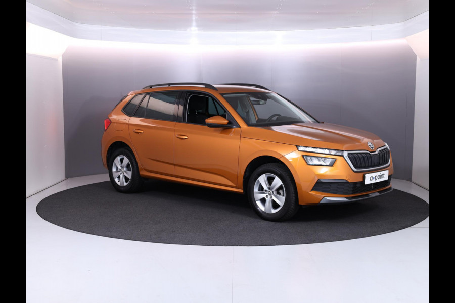 Škoda Kamiq 1.0 TSI Ambition 110 pk Automaat (DSG) | Verlengde garantie | Navigatie via App | Parkeersensoren achter | Autom. airco | LED koplampen |
