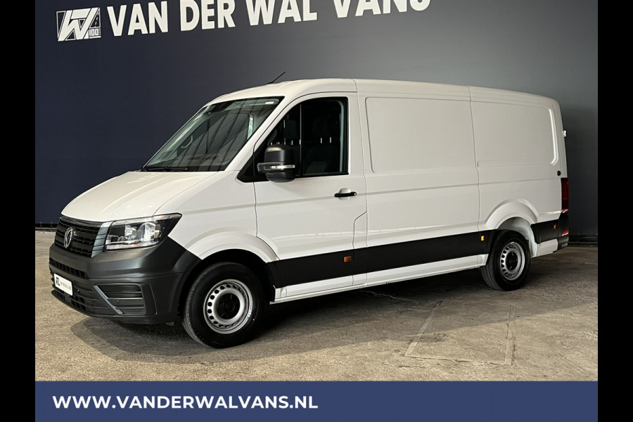 Volkswagen Crafter 2.0 TDI 141pk L3H2 L2H1 Euro6 Airco | Camera | Navigatie | Apple Carplay | Adaptieve Cruisecontrol Android Auto, Parkeersensoren, Stoelverwarming, Bijrijdersbank