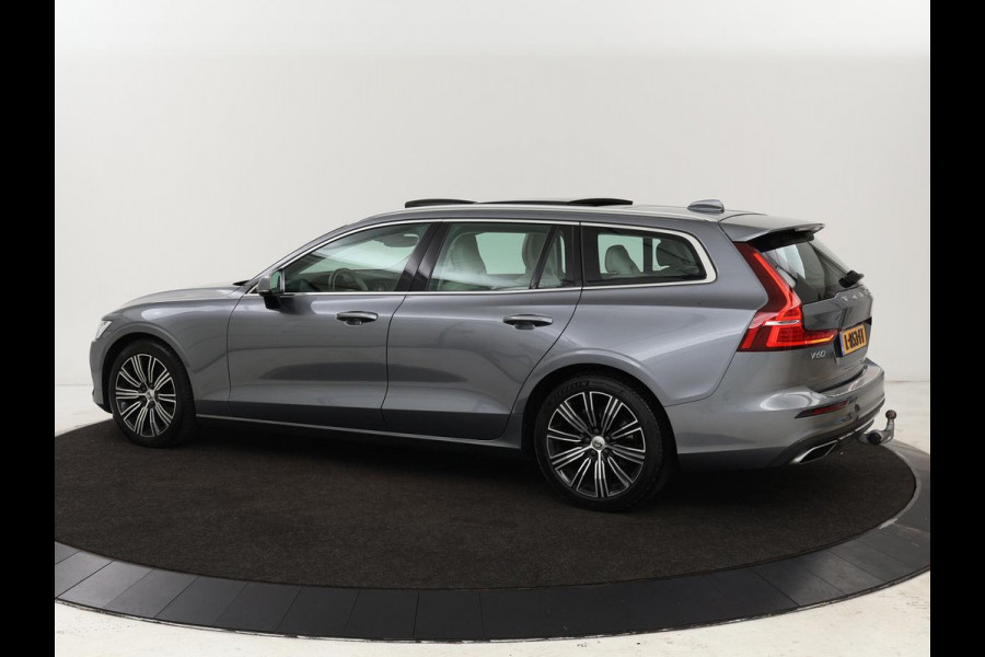 Volvo V60 2.0 B4 Inscription | Panoramadak | Trekhaak | Leder | Stoel & stuurverwarming | Head-Up | Adaptive cruise | Harman/Kardon | 360 camera | Carplay | Navigatie | Memory | Full LED | Keyless
