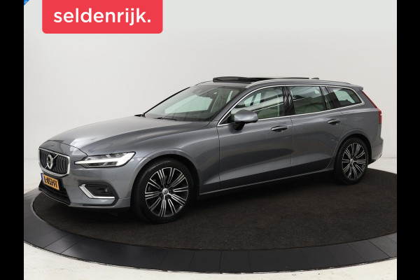 Volvo V60 2.0 B4 Inscription | Panoramadak | Trekhaak | Leder | Stoel & stuurverwarming | Head-Up | Adaptive cruise | Harman/Kardon | 360 camera | Carplay | Navigatie | Memory | Full LED | Keyless