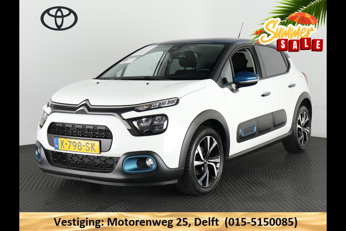 Citroën C3 1.2 SHINE 110 PK 1e EIG. TOT 2 JR GARANTIE* NAVI.CRUISE.CLIMATE.BI-TONE.SLECHTS 47.412KM