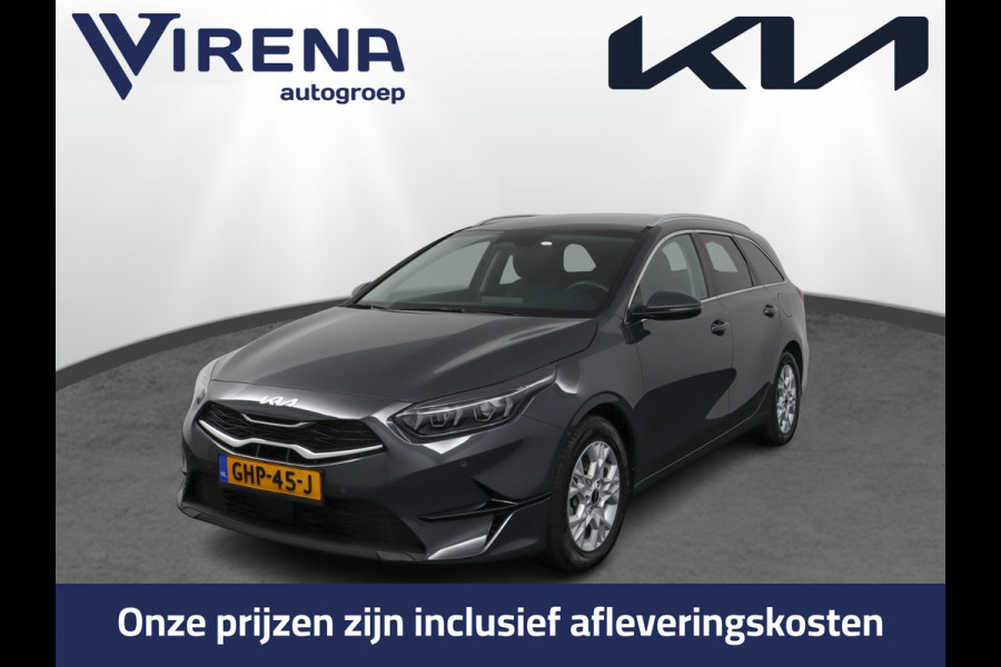 Kia Ceed Sportswagon 1.5 T-GDi DynamicPlusLine Apple Carplay/Android Auto - Cruise Control Adaptief - Dodehoekdetectie - Navigatiesysteem - Stuur/Stoelverwarming - Fabrieksgarantie tot 08-2031