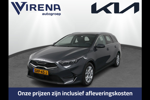 Kia Ceed Sportswagon 1.5 T-GDi DynamicPlusLine Apple Carplay/Android Auto - Cruise Control Adaptief - Dodehoekdetectie - Navigatiesysteem - Stuur/Stoelverwarming - Fabrieksgarantie tot 08-2031