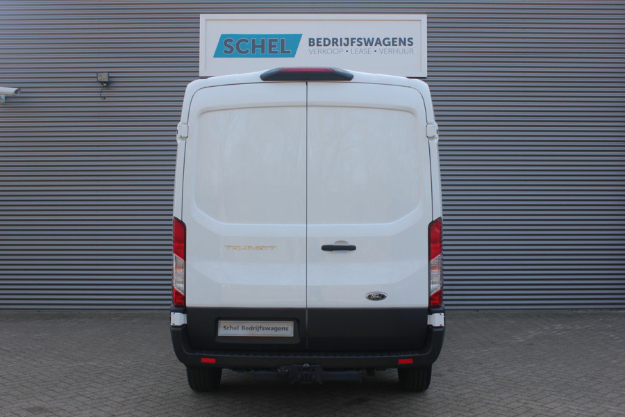Ford Transit 350 2.0 TDCI 165pk L3H2 Dubbel Cabine Trend 6 zits - Carplay - Trekhaak - Camera - 2800kg Trekgewicht - Rijklaar