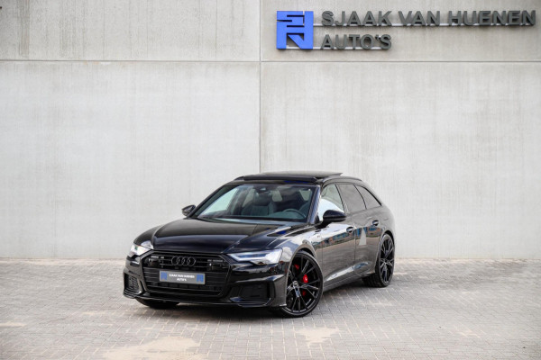 Audi A6 Avant 55 TFSI e Quattro Competition S line Edition 367pk Automaat! Kuipstoelen|Panoramadak|Virtual Cockpit|HD Matrix|Black