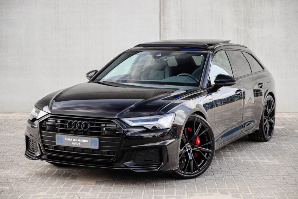 Audi A6 Avant 55 TFSI e Quattro Competition S line Edition 367pk Automaat! Kuipstoelen|Panoramadak|Virtual Cockpit|HD Matrix|Black