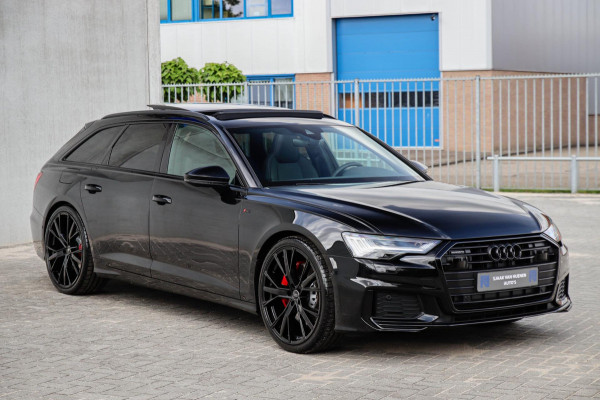 Audi A6 Avant 55 TFSI e Quattro Competition S line Edition 367pk Automaat! Kuipstoelen|Panoramadak|Virtual Cockpit|HD Matrix|Black