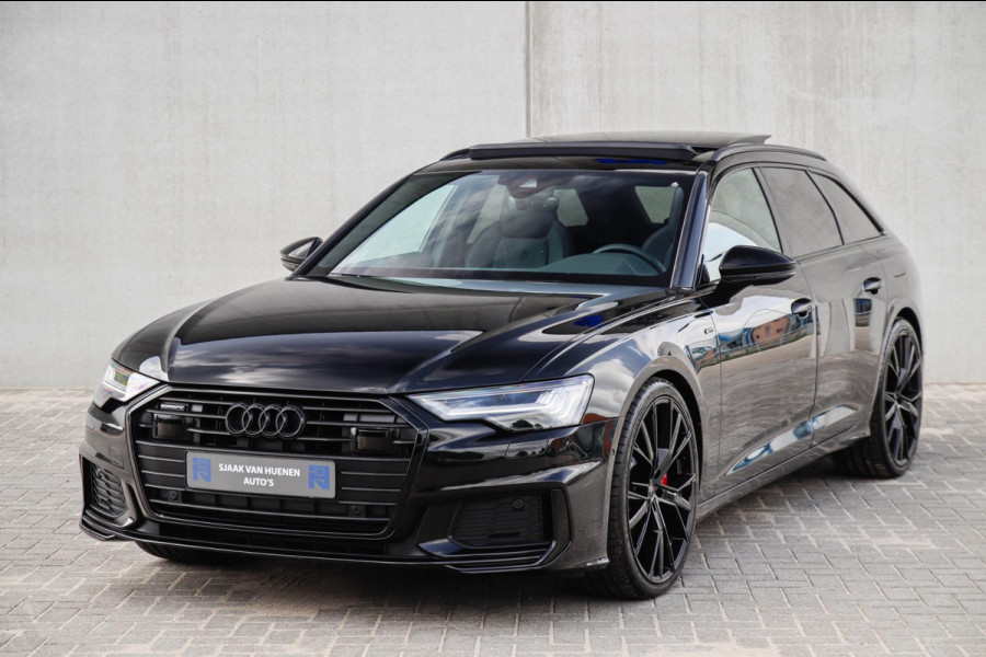 Audi A6 Avant 55 TFSI e Quattro Competition S line Edition 367pk Automaat! Kuipstoelen|Panoramadak|Virtual Cockpit|HD Matrix|Black