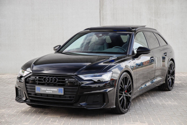 Audi A6 Avant 55 TFSI e Quattro Competition S line Edition 367pk Automaat! Kuipstoelen|Panoramadak|Virtual Cockpit|HD Matrix|Black