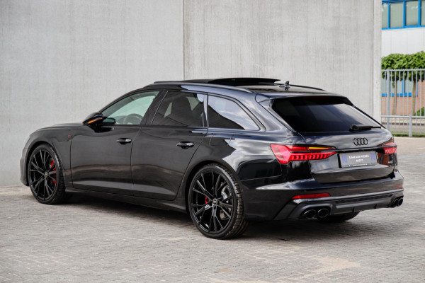 Audi A6 Avant 55 TFSI e Quattro Competition S line Edition 367pk Automaat! Kuipstoelen|Panoramadak|Virtual Cockpit|HD Matrix|Black