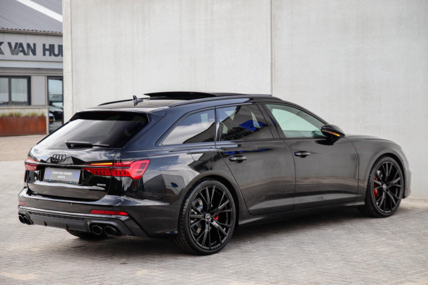 Audi A6 Avant 55 TFSI e Quattro Competition S line Edition 367pk Automaat! Kuipstoelen|Panoramadak|Virtual Cockpit|HD Matrix|Black