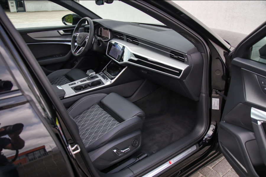 Audi A6 Avant 55 TFSI e Quattro Competition S line Edition 367pk Automaat! Kuipstoelen|Panoramadak|Virtual Cockpit|HD Matrix|Black