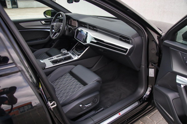 Audi A6 Avant 55 TFSI e Quattro Competition S line Edition 367pk Automaat! Kuipstoelen|Panoramadak|Virtual Cockpit|HD Matrix|Black