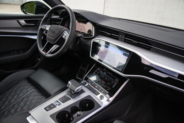 Audi A6 Avant 55 TFSI e Quattro Competition S line Edition 367pk Automaat! Kuipstoelen|Panoramadak|Virtual Cockpit|HD Matrix|Black