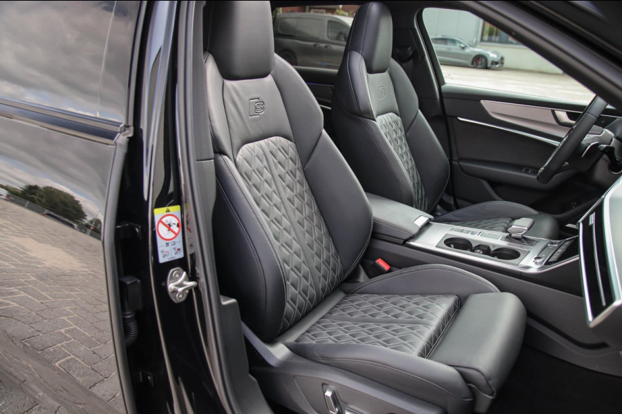 Audi A6 Avant 55 TFSI e Quattro Competition S line Edition 367pk Automaat! Kuipstoelen|Panoramadak|Virtual Cockpit|HD Matrix|Black