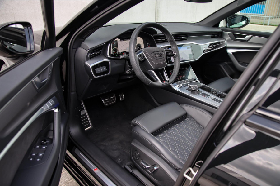 Audi A6 Avant 55 TFSI e Quattro Competition S line Edition 367pk Automaat! Kuipstoelen|Panoramadak|Virtual Cockpit|HD Matrix|Black