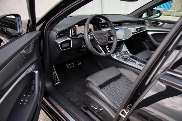 Audi A6 Avant 55 TFSI e Quattro Competition S line Edition 367pk Automaat! Kuipstoelen|Panoramadak|Virtual Cockpit|HD Matrix|Black