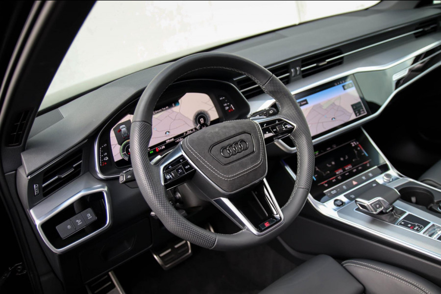 Audi A6 Avant 55 TFSI e Quattro Competition S line Edition 367pk Automaat! Kuipstoelen|Panoramadak|Virtual Cockpit|HD Matrix|Black